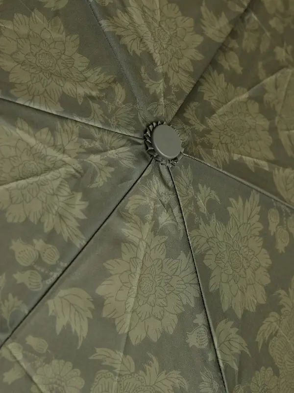 Joules Rayne Floral Printed Umbrella - Green Image 5
