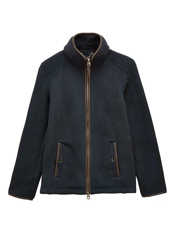 Joules Women's Heritage Full Zip Fleece - Navy Image 1