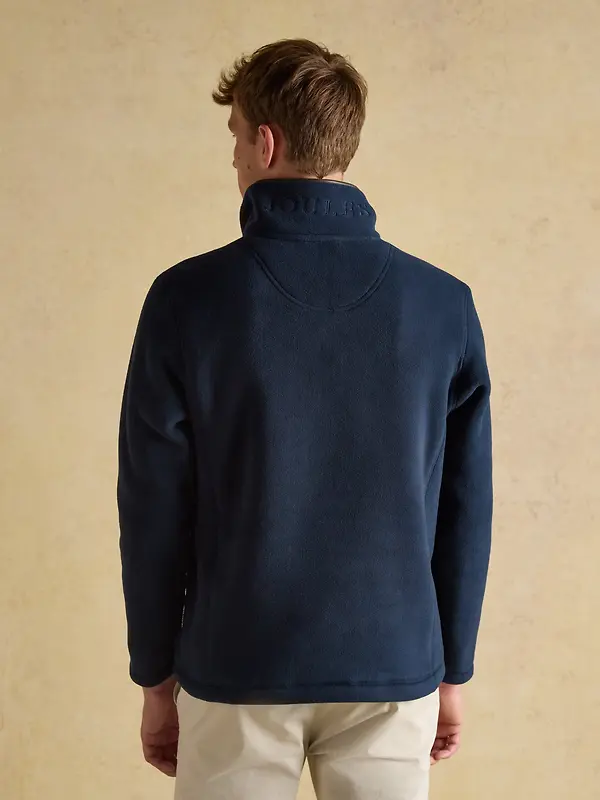 Joules Men's Heritage Quarter Zip Fleece - Navy Image 3
