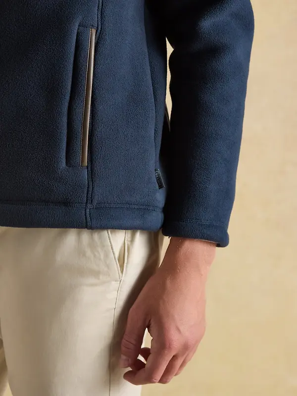 Joules Men's Heritage Quarter Zip Fleece - Navy Image 7