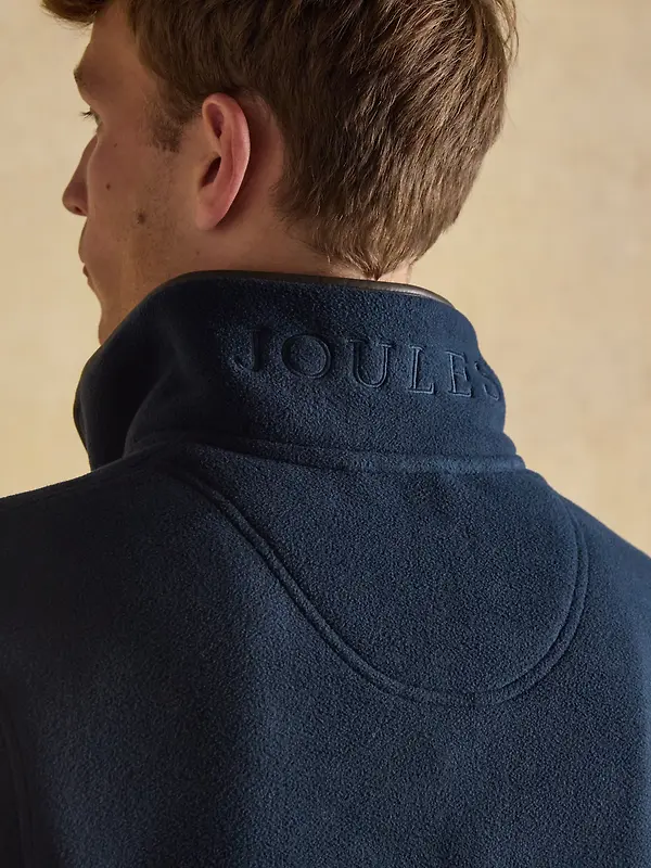 Joules Men's Heritage Quarter Zip Fleece - Navy Image 8