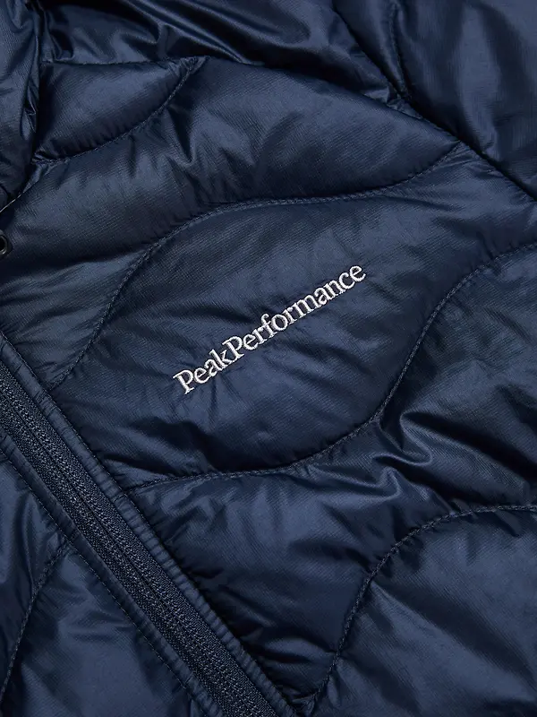 Peak Performance Women's Helium Down Hooded Jacket - Blue Shadow Image 7
