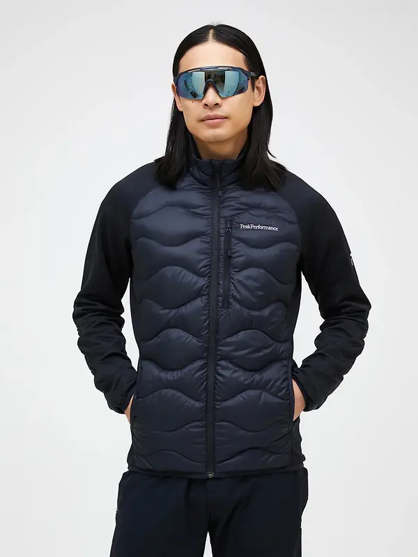 Peak Performance Men's Helium Down Hybrid Jacket - Black Image 2