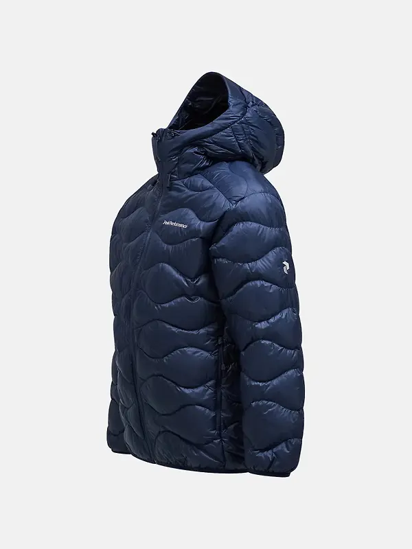 Peak Performance Men's Helium Down Hooded Jacket - Blue Shadow Image 8