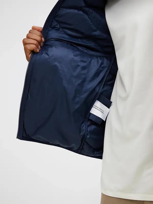 Peak Performance Men's Helium Down Hooded Jacket - Blue Shadow Image 7