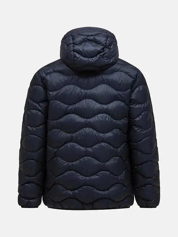 Peak Performance Men's Helium Down Hooded Jacket - Black Image 8