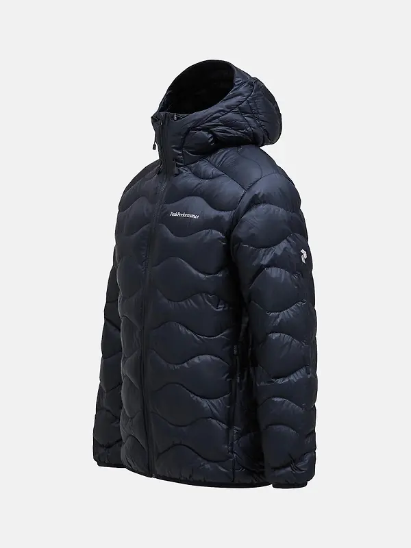 Peak Performance Men's Helium Down Hooded Jacket - Black Image 7