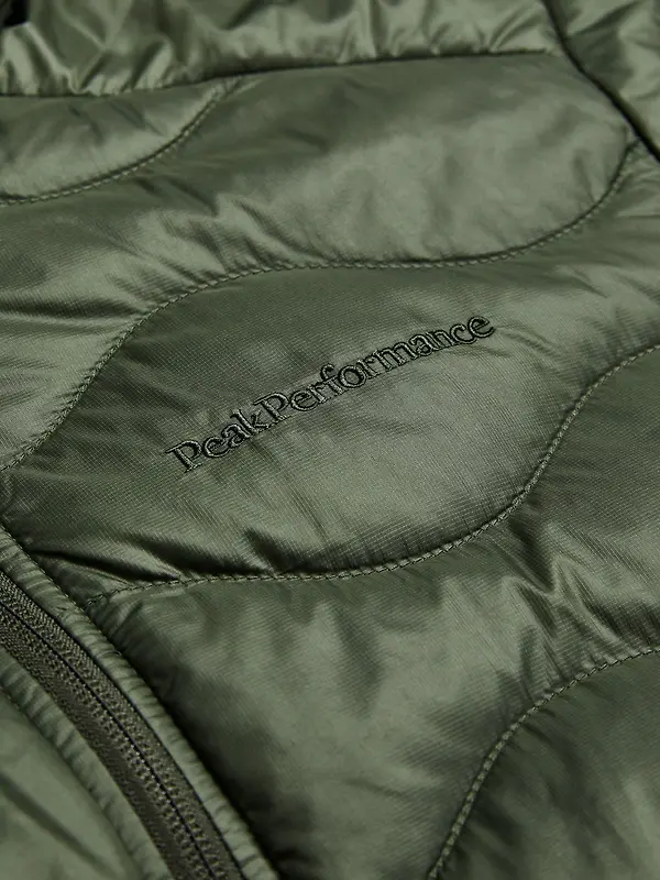 Peak Performance Men's Helium Down Hooded Jacket - Pine Needle Image 8