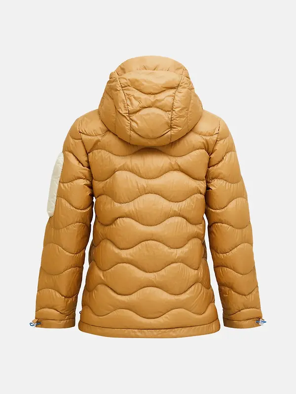 Peak Performance Women's Helium Utility Down Hooded Jacket - Sierra Sand/Sand Fog Image 10