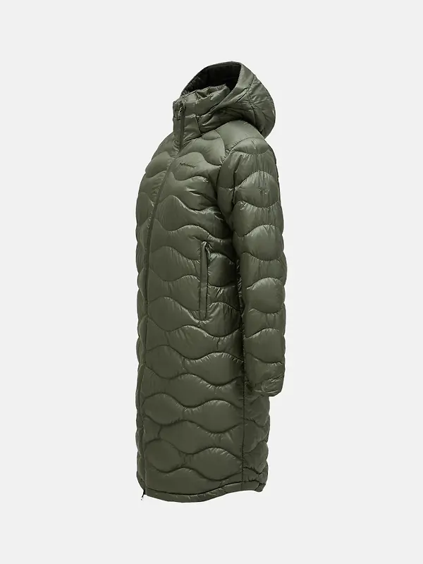 Peak Performance Women's Helium Down Coat - Pine Needle/Olive Extreme Image 8