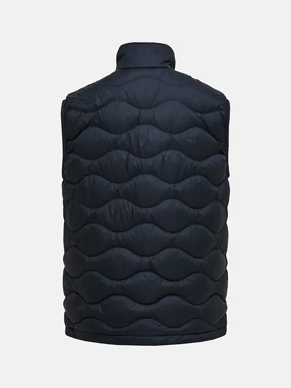 Peak Performance Men's Helium Utility Down Vest - Black/Sand Fog Image 2