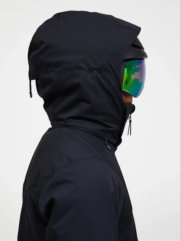 Peak Performance Men's Maroon HIPE® 2L Insulated Shell Jacket - Black Image 7