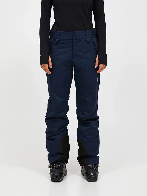 Peak Performance Women's Anima HIPE® 2L Insulated Shell Pants - Blue Shadow Image 2
