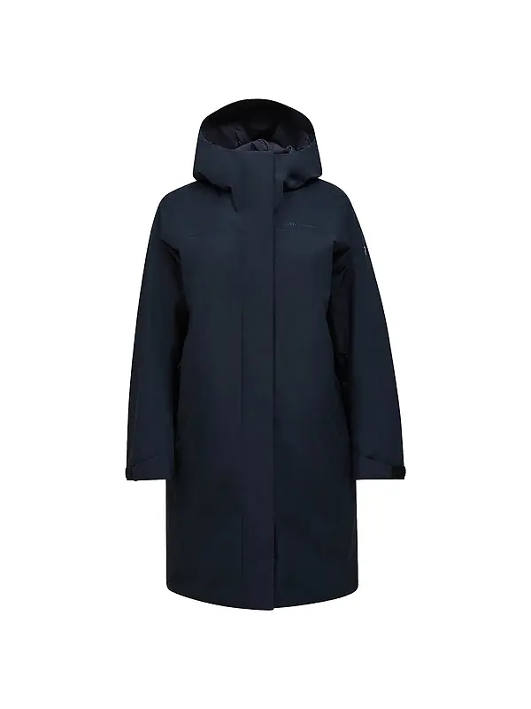 Peak Performance Women's Treeline HIPE® 2L Insulated Shell Parka - Black Image 1