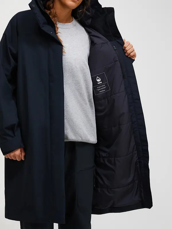 Peak Performance Women's Treeline HIPE® 2L Insulated Shell Parka - Black Image 5
