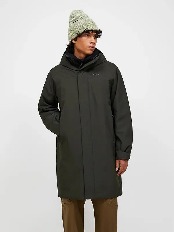 Peak Performance Men's Treeline HIPE® 2L Insulated Shell Parka - Olive Extreme Image 2