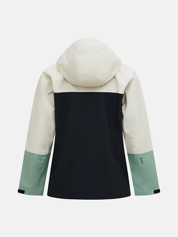 Peak Performance Women's Trail HIPE 2.5L Shell Jacket - Sand Fog Image 2