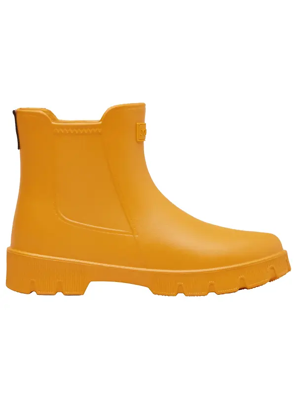 Joules Women's Raindance EVA Lightweight Ankle Wellies - Ochre Yellow Image 1