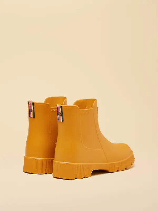 Joules Women's Raindance EVA Lightweight Ankle Wellies - Ochre Yellow Image 3
