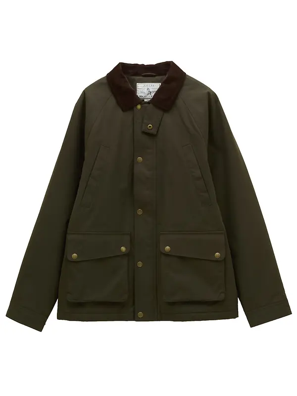 Joules Men's Fraser Field Coat - Green Image 1
