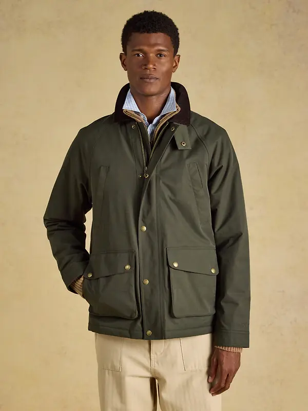 Joules Men's Fraser Field Coat - Green Image 5
