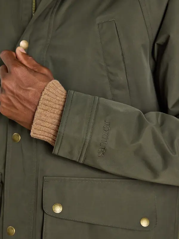 Joules Men's Fraser Field Coat - Green Image 10