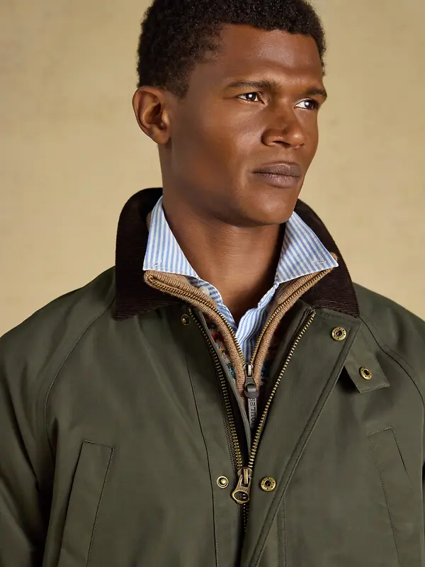 Joules Men's Fraser Field Coat - Green Image 12