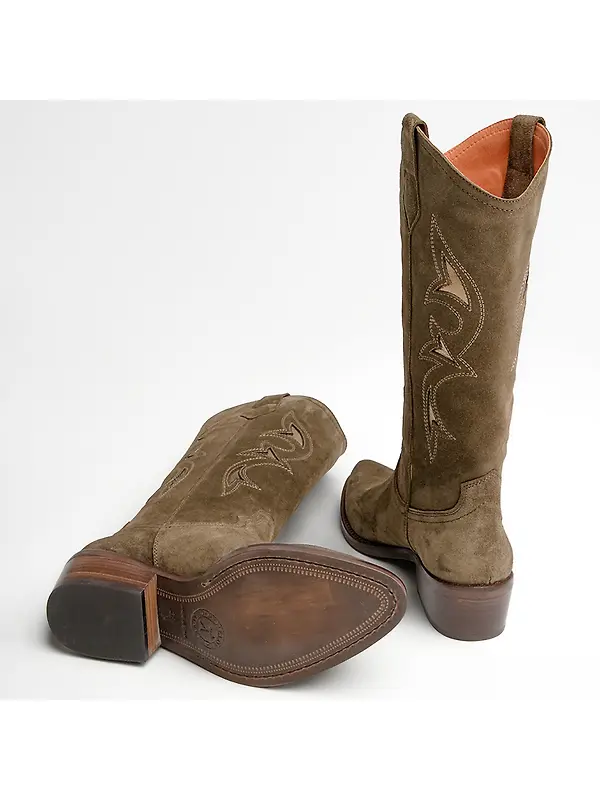 Penelope Chilvers Women's Goldie Paloma Suede Boots - Truffle Image 4