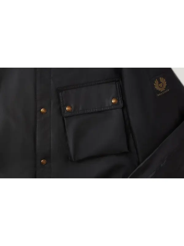Belstaff Men's Waxed Cotton Ground Jacket - Black Image 2