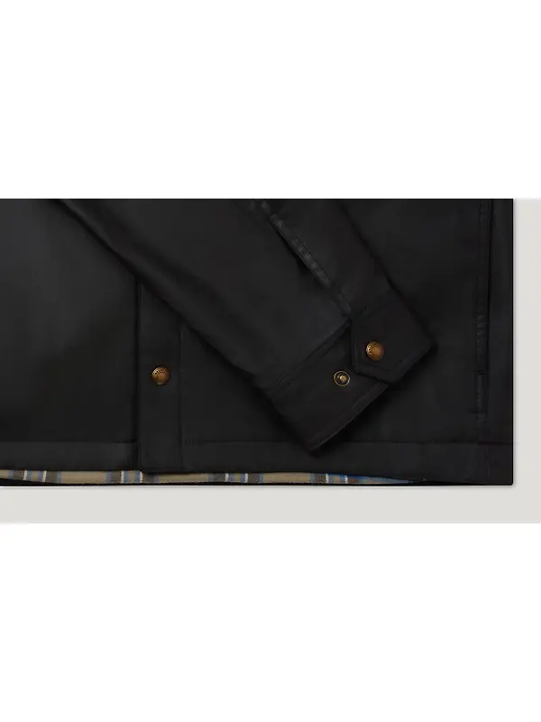 Belstaff Men's Waxed Cotton Ground Jacket - Black Image 3