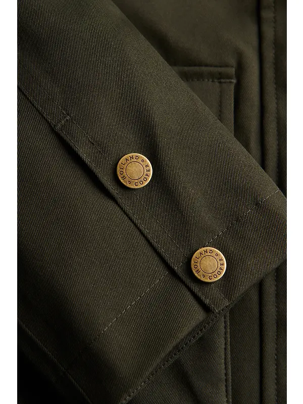 Holland Cooper Women's Bramwell Country Coat - Khaki Image 9