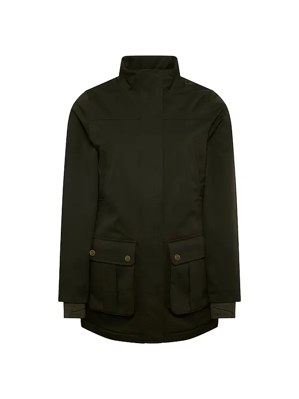 Holland Cooper Women's Bramwell Country Coat - Khaki Image 1