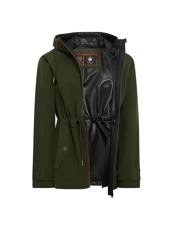Holland Cooper Women's Country Parka - Khaki Image 7
