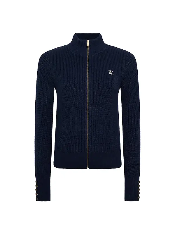 Holland Cooper Women's Northleach Cardigan - Navy Image 1