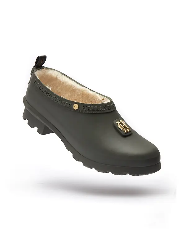 Holland Cooper Gardening Loafers - Matte Green Image 2