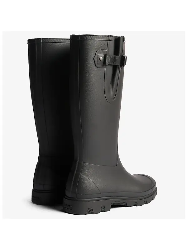 Hunter Unisex Field Downpour Adjustable Neoprene Lined Boots - Black Image 3