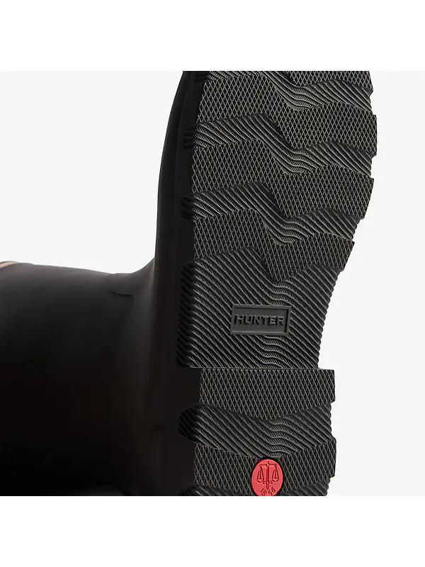 Hunter Unisex Field Downpour Adjustable Neoprene Lined Boots - Black Image 4