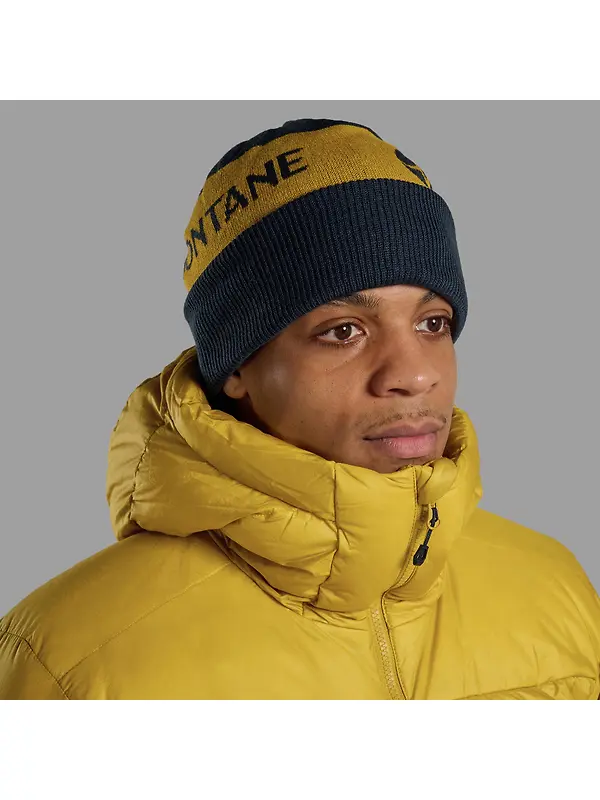 Montane Logo Cuffed Beanie - Eclipse Blue Image 2