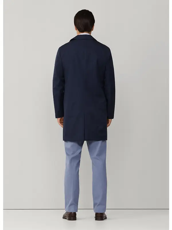 Hackett Men's Belgravia Mac - Midnight Blue Image 5