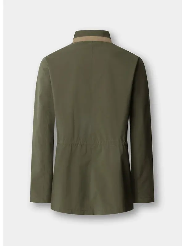 Hackett Men's Tech Velo Jacket - Army Green Image 11