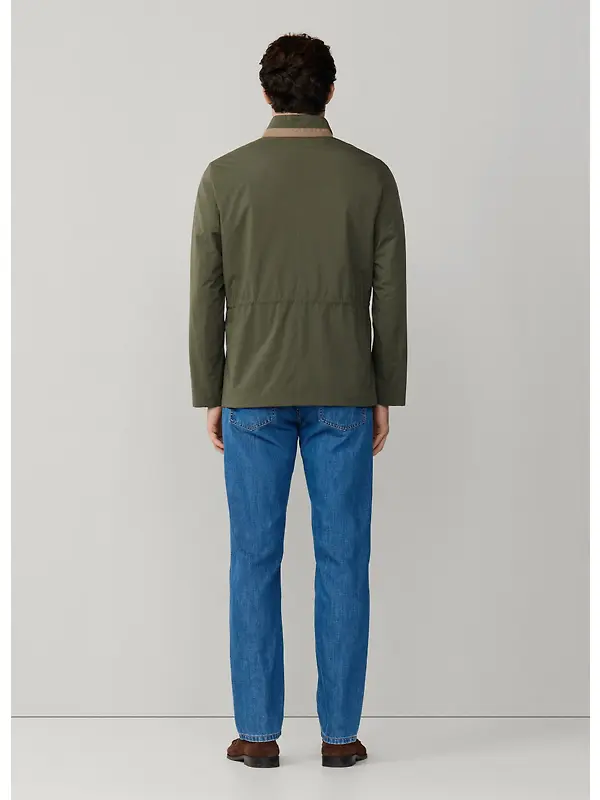 Hackett Men's Tech Velo Jacket - Army Green Image 7