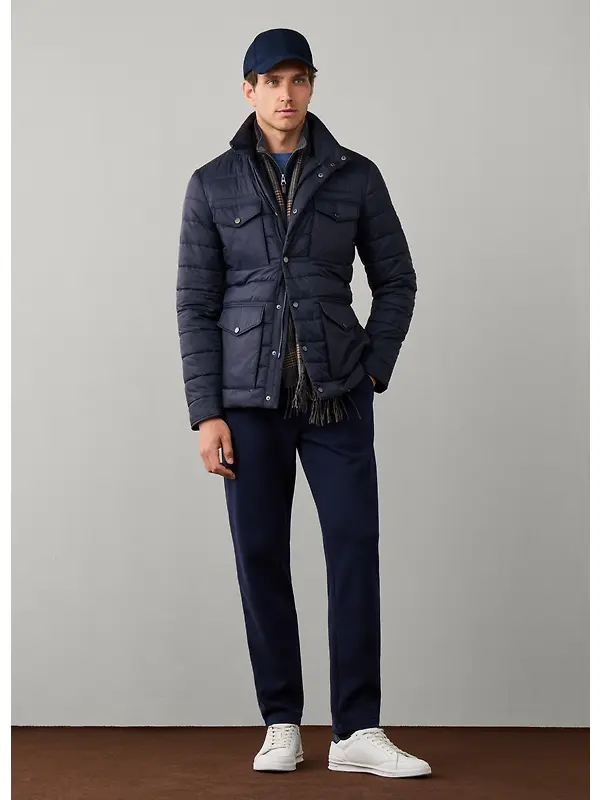 Hackett Men's Travel Lightweight Padded Velospeed Jacket - Old Navy Image 8