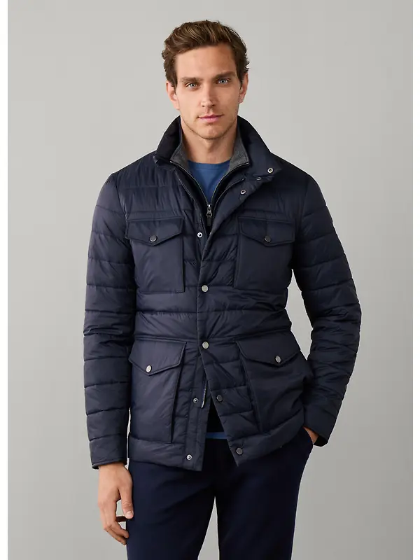 Hackett Men's Travel Lightweight Padded Velospeed Jacket - Old Navy Image 4