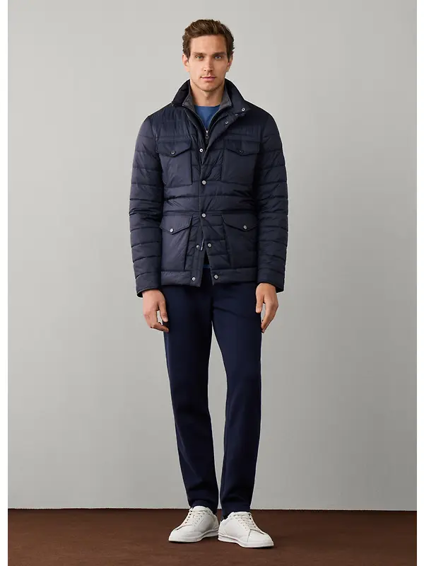 Hackett Men's Travel Lightweight Padded Velospeed Jacket - Old Navy Image 5