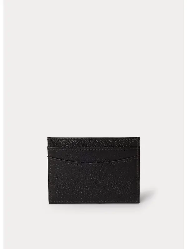 Hackett Men's Luxe Leather Cardholder - Brown Image 2