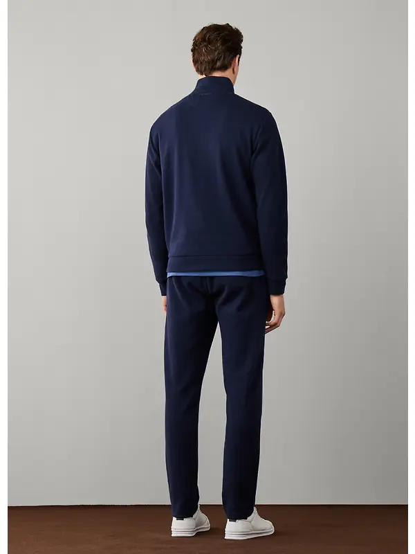 Hackett Men's Travel Cotton Quarter Zip Sweat - Old Navy Image 6