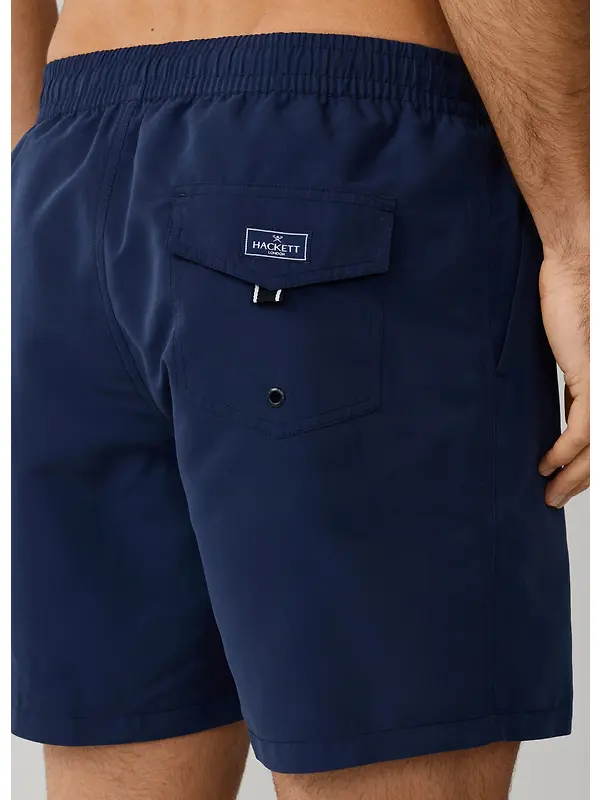 Hackett Men's Icon Branded Swim Shorts - Ink Blue Image 7