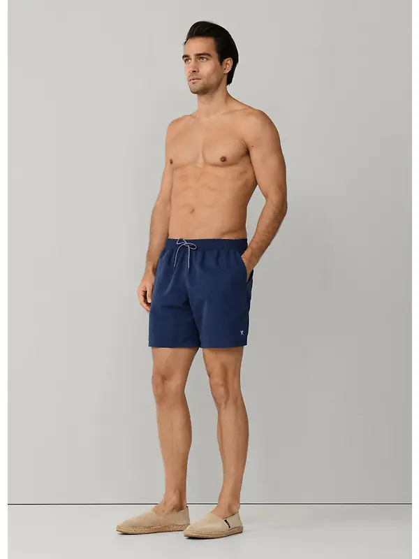 Hackett Men's Icon Branded Swim Shorts - Ink Blue Image 8