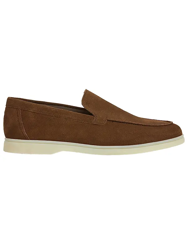 Hackett Men's Martin Suede Loafers - Brown Image 1