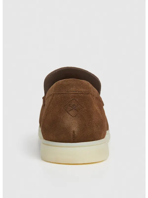 Hackett Men's Martin Suede Loafers - Brown Image 4